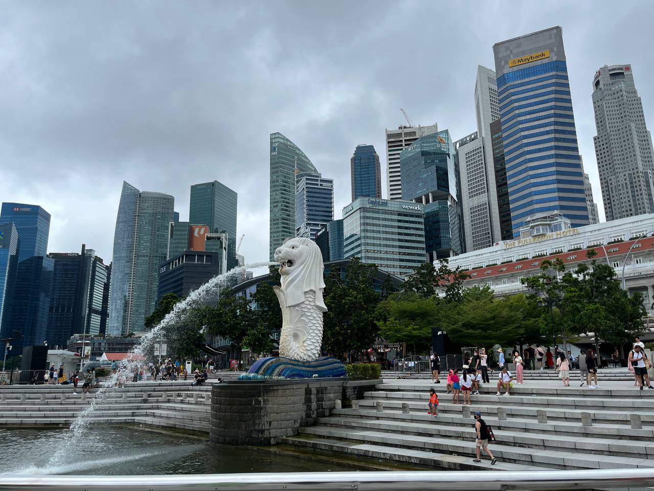 Merlion park singapore