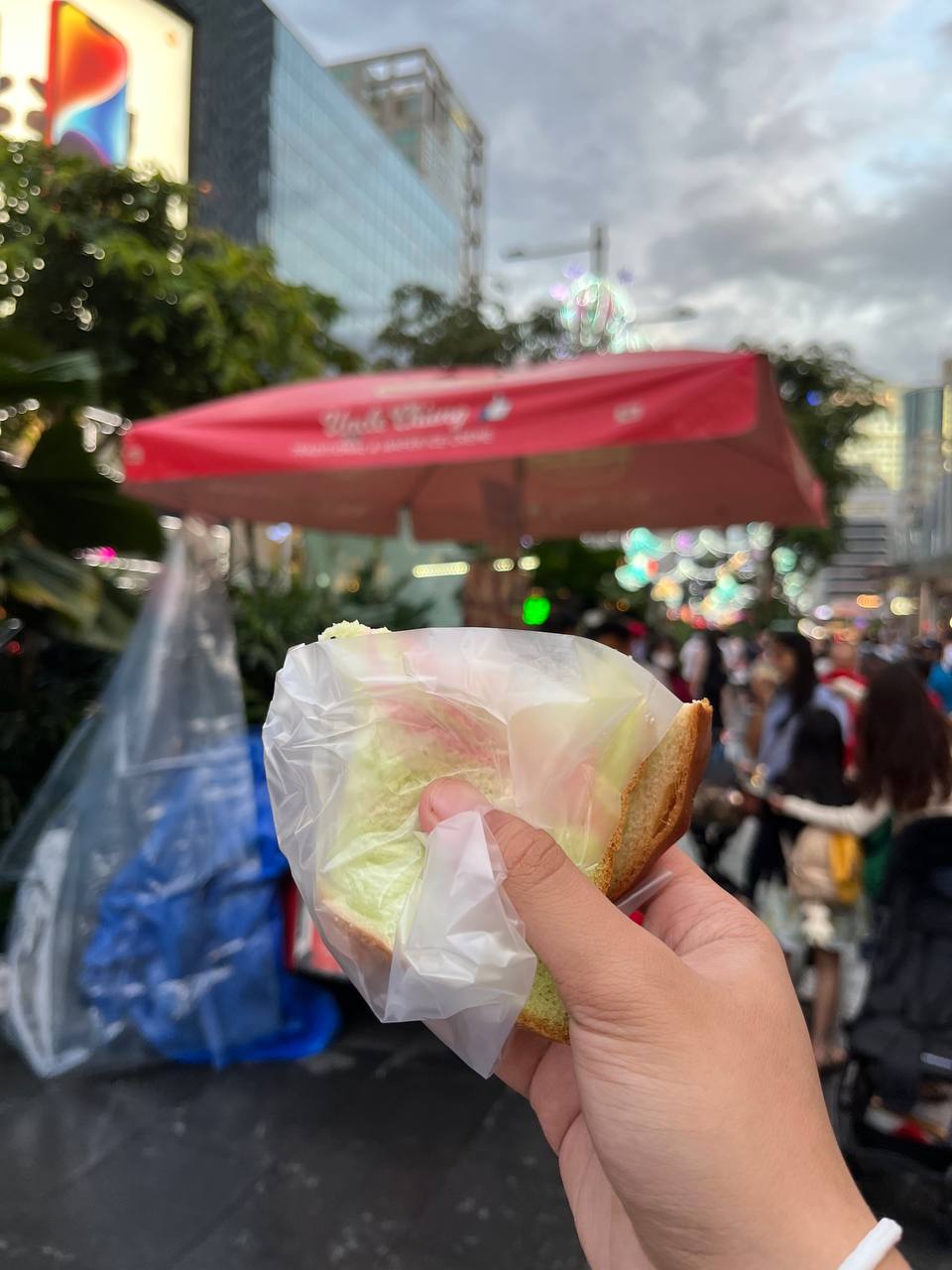 Orchard Road Ice Cream Sandwich Singaporean Food