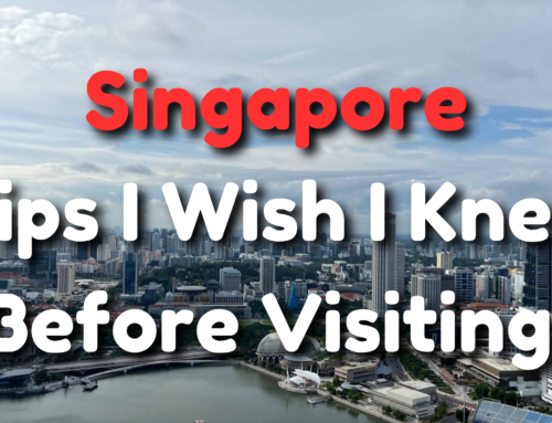 Tips I Wish I Knew Before Coming to Singapore