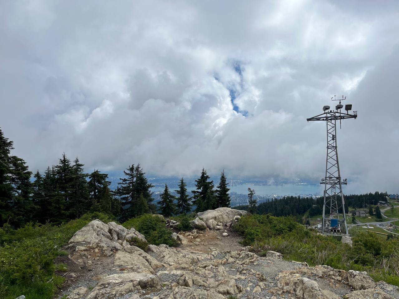 Grouse Mountain clear view