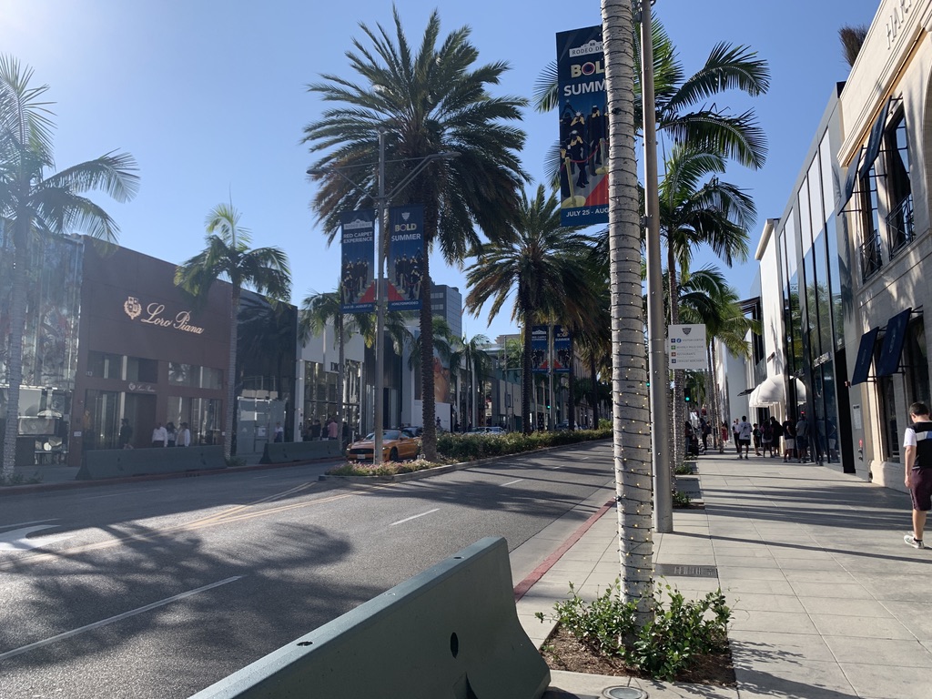 Los Angeles 2 Day Itinerary Rodeo Drive