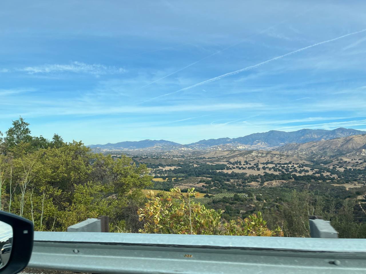 Santa Ynez Valley from the car