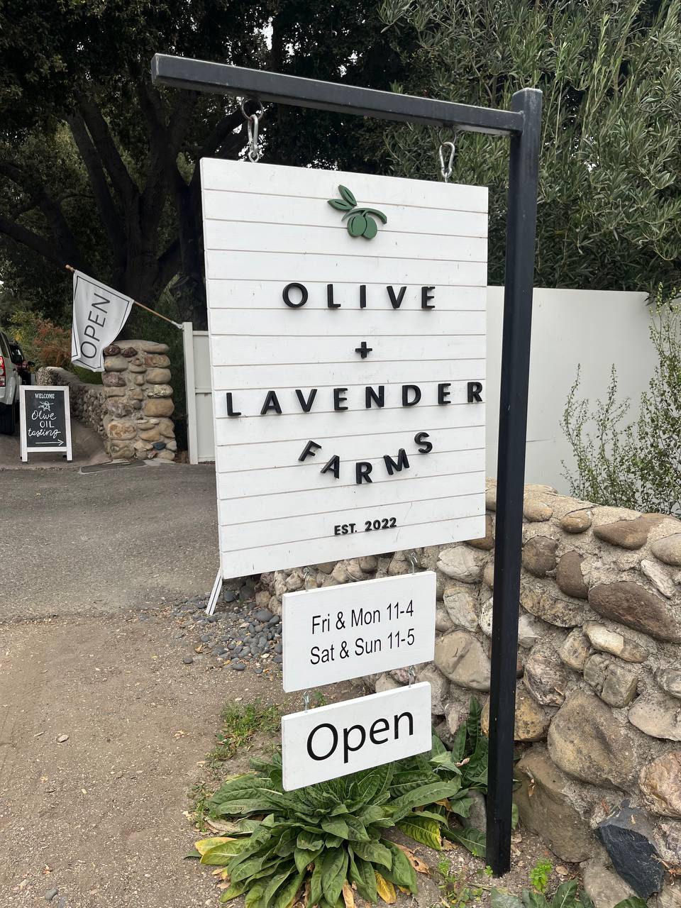 Olive and Lavender Farms Santa Ynez