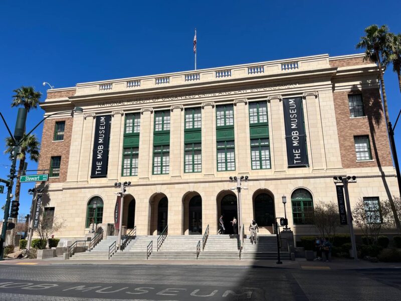 Mob Museum entrance