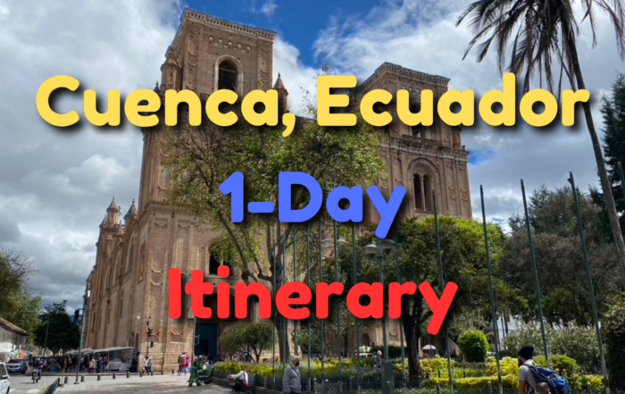 Cuenca itinerary cover