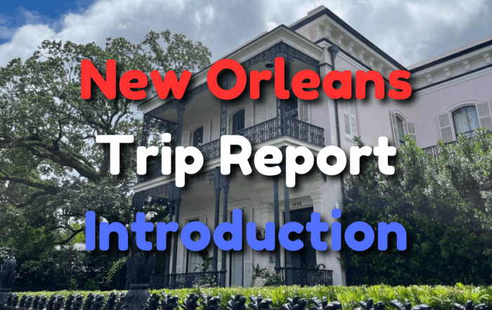 New Orleans Trip Report Introduction cover