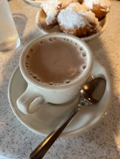 French Quarter cafe au lait