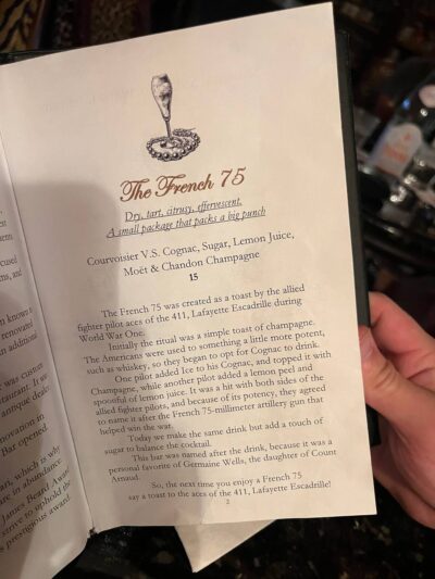 Garden District french 75